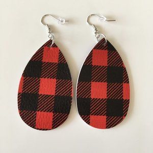 Donating soon! 5 for $25 SALE! Buffalo Plaid Earrings